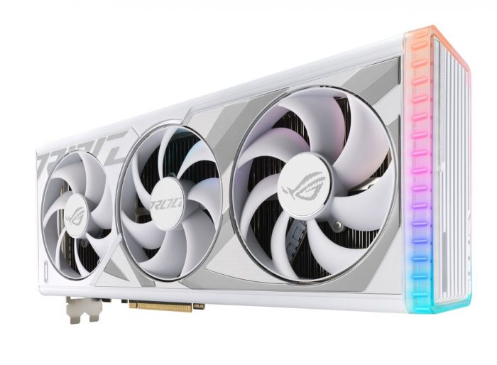 Відеокарта GF RTX 4090 24GB GDDR6X ROG Strix Gaming OC White Edition Asus (ROG-STRIX-RTX4090-O24G-WHITE)