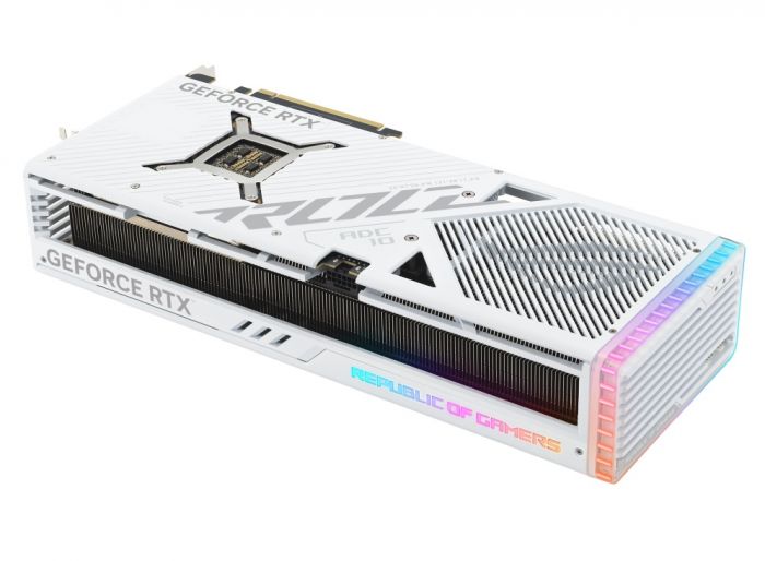 Відеокарта GF RTX 4090 24GB GDDR6X ROG Strix Gaming OC White Edition Asus (ROG-STRIX-RTX4090-O24G-WHITE)