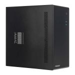 Корпус Prologix E105 400W 12см, 2xUSB3.0, Black