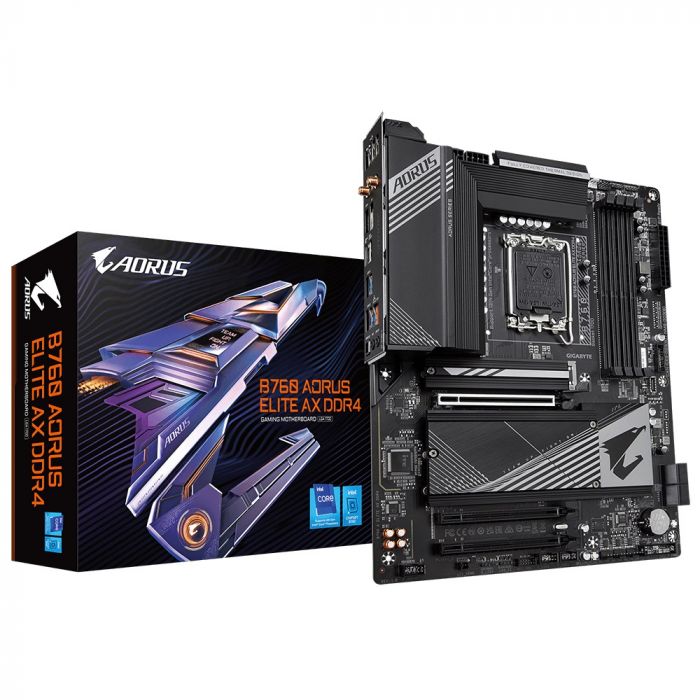 Материнська плата Gigabyte B760 Aorus Elite AX DDR4 Socket 1700