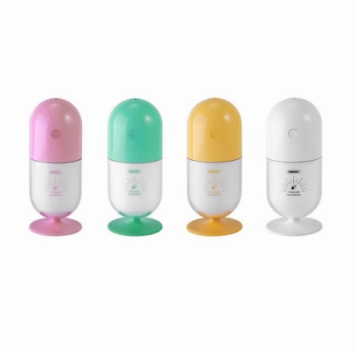 Зволожувач повітря Remax RT-A500 Capsule Mini Humidifier білий (6954851281887)