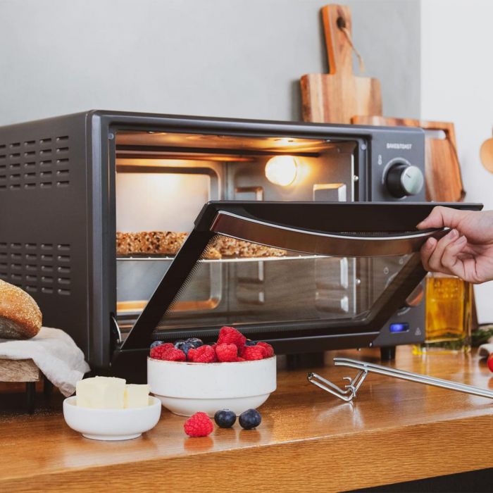 Електропіч Cecotec Mini oven Bake&Toast 2400 Black (CCTC-02226)