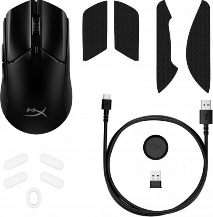 Миша бездротова HyperX Pulsefire Haste 2 Wireless Black (6N0B0AA)