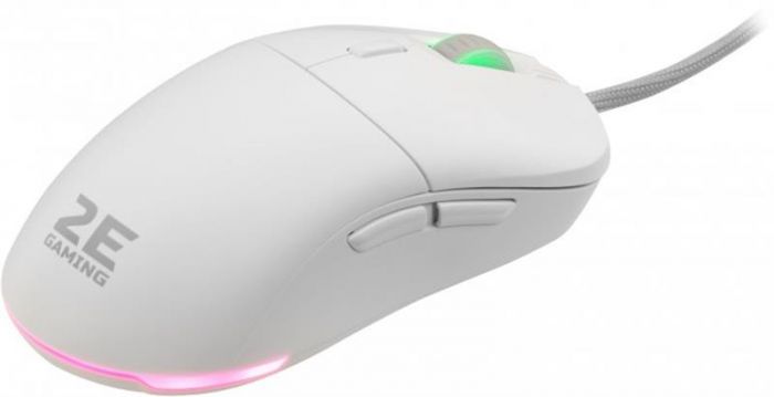 Мишка 2E Gaming HyperDrive Lite RGB White (2E-MGHDL-WT) 