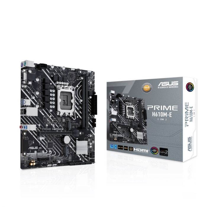 Материнська плата Asus Prime H610M-E-CSM Socket 1700