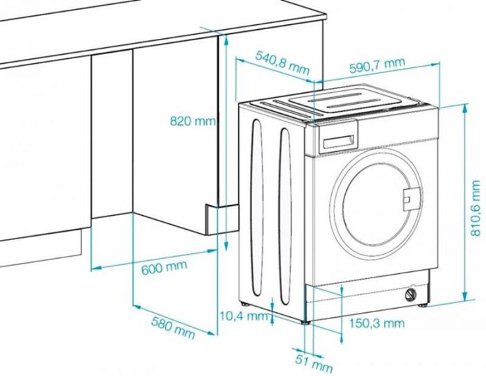 Пральна машина Beko WITC7612B0W