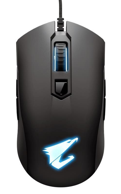 Мишка Gigabyte Aorus M4 RGB Black_подарунок