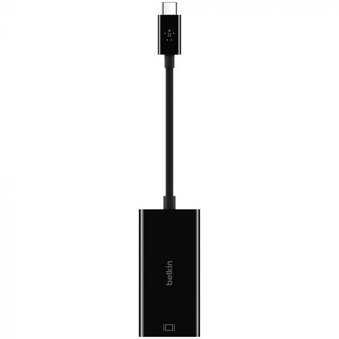 Адаптер Belkin USB Type C - HDMI, 0.1м Black (F2CU038btBLK)