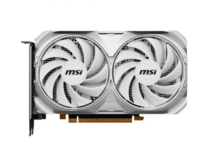 Відеокарта GF RTX 4060 8GB GDDR6 Ventus 2X White OC MSI (GeForce RTX 4060 VENTUS 2X WHITE 8G OC)