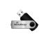 Флеш-накопичувач USB2.0 32GB MediaRange Black/Silver (MR911)