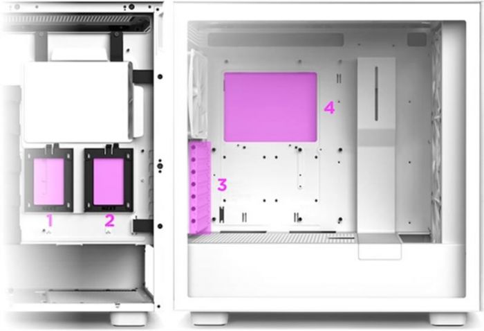 Корпус NZXT H7 Elite RGB White (CM-H71EW-02) без БЖ