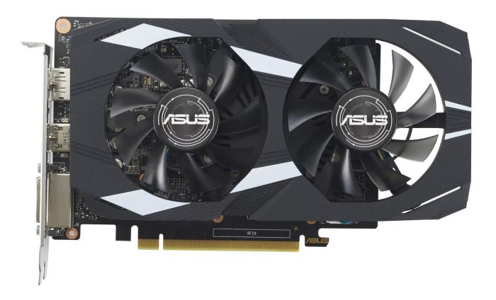 Відеокарта GF GTX 1650 4GB GDDR6 Dual EVO OC D6 Asus (DUAL-GTX1650-O4GD6-P-EVO)