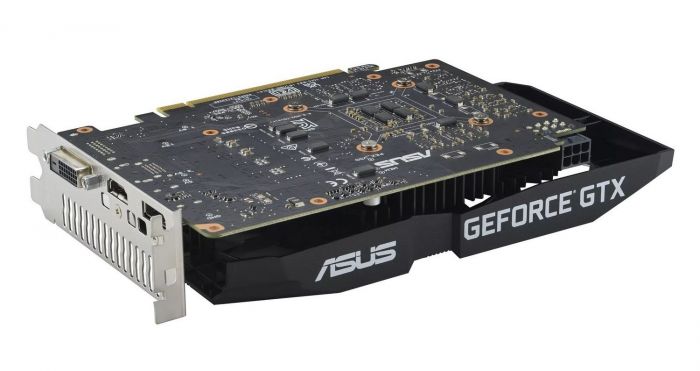 Відеокарта GF GTX 1650 4GB GDDR6 Dual EVO OC D6 Asus (DUAL-GTX1650-O4GD6-P-EVO)