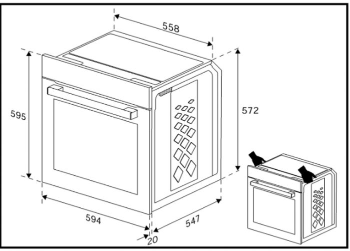 Духова шафа Beko BBIE13100XC