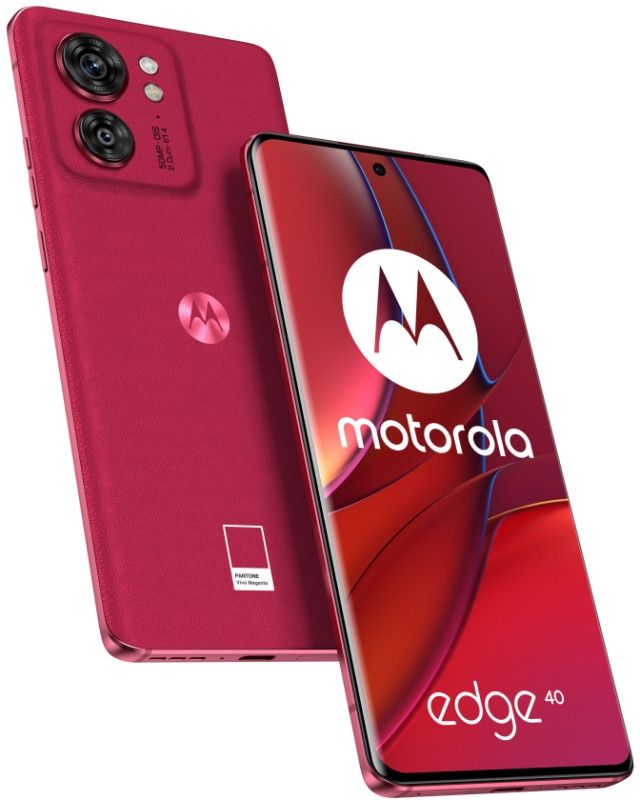 Смартфон Motorola Moto Edge 40 8/256GB Dual Sim Viva Magenta (PAY40085RS)