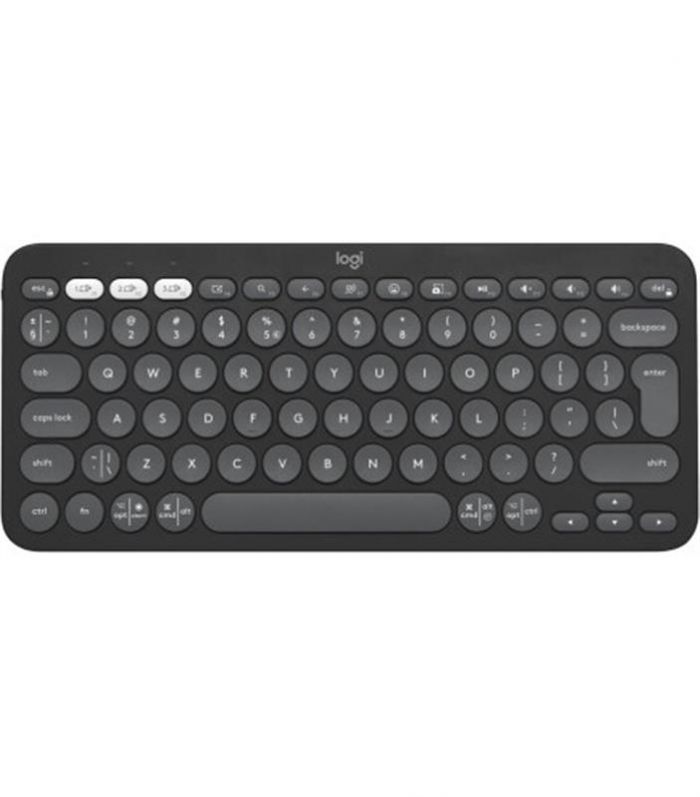 Клавiатура Logitech Pebble Keys 2 K380s Graphite (920-011851)