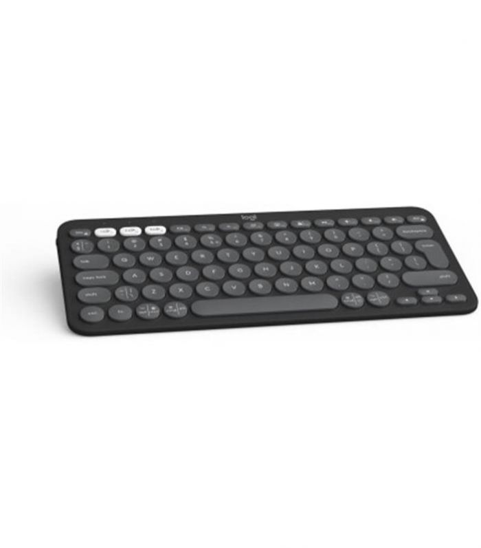Клавiатура бездротова Logitech Pebble Keys 2 K380s Graphite (920-011851)
