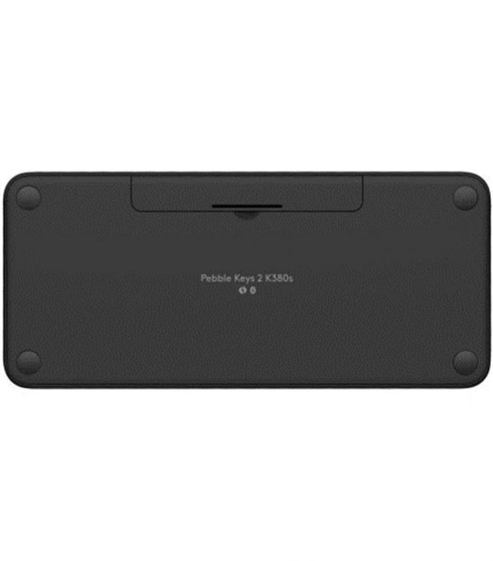 Клавiатура бездротова Logitech Pebble Keys 2 K380s Graphite (920-011851)
