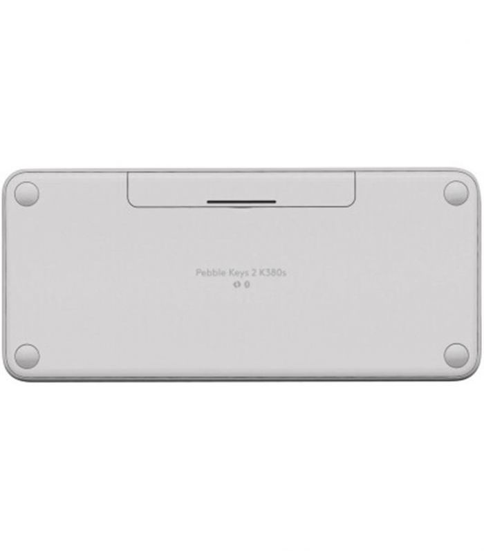Клавiатура бездротова Logitech Pebble Keys 2 K380s White (920-011852)