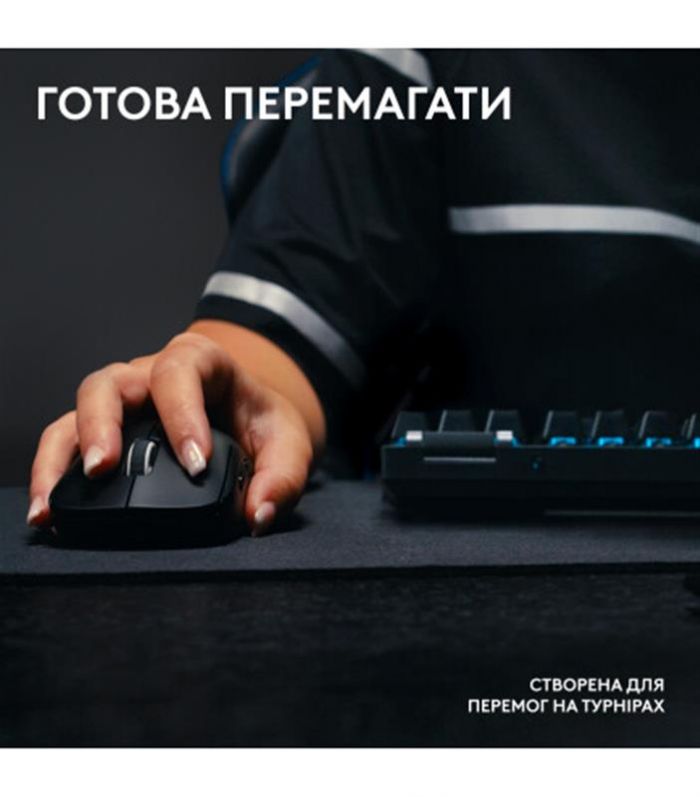 Клавiатура бездротова Logitech G PRO X TKL Lightspeed White Tactile (920-012148)
