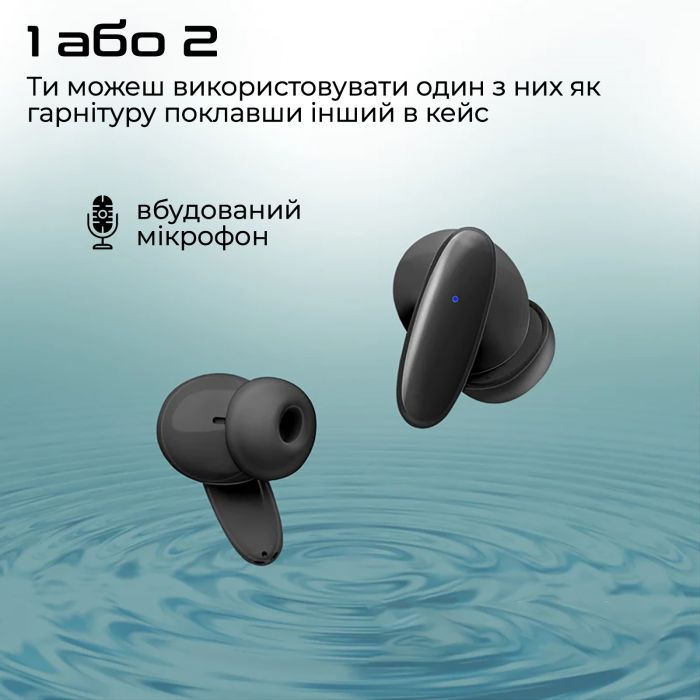 Bluetooth-гарнітура Promate Lush Black