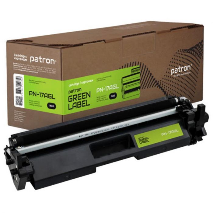 Картридж Patron Green Label (PN-17AGL) HP LJ Pro M102/M130 Black (CF217A)