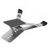 Охолоджуюча пiдставка для ноутбука Promate PocketMount Grey