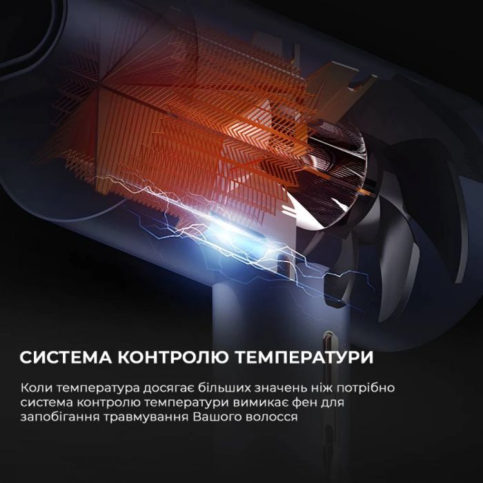 Фен Xiaomi Deerma Electric Hair Drier (Міжнародна версія) (DEM-CF15W)