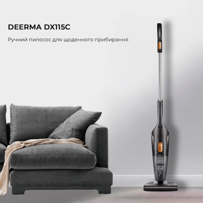 Пилосос Deerma Corded Hand Stick Vacuum Cleaner (DX115C)