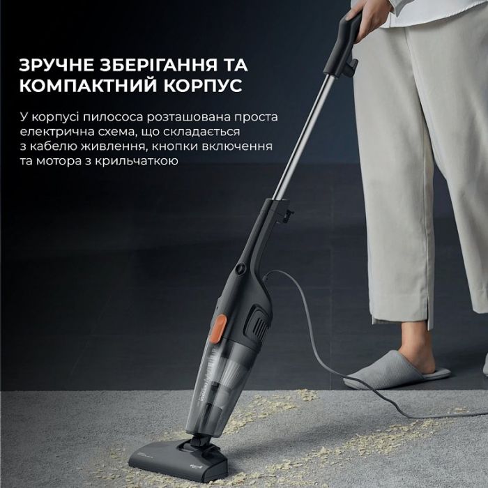 Пилосос Xiaomi Deerma Corded Hand Stick Vacuum Cleaner (DX115C)