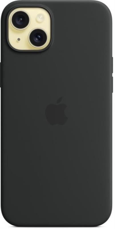 Чохол-накладка Apple Silicone Case with MagSafe для Apple iPhone 15 Plus Black (MT103)