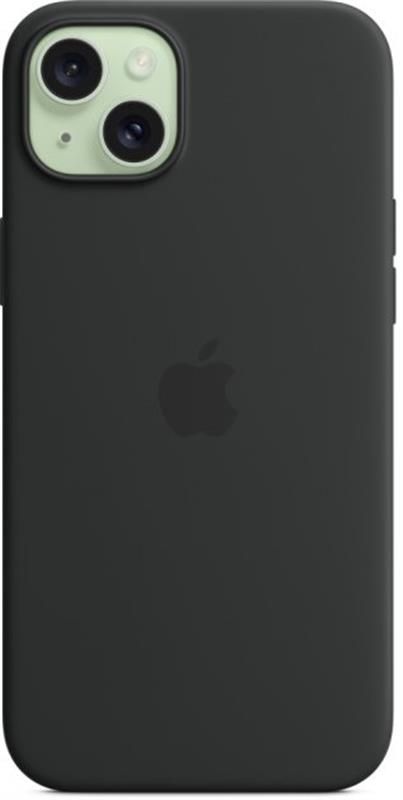 Чохол-накладка Apple Silicone Case with MagSafe для Apple iPhone 15 Plus Black (MT103)