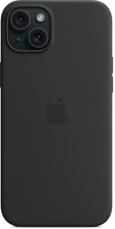 Чохол-накладка Apple Silicone Case with MagSafe для Apple iPhone 15 Plus Black (MT103)