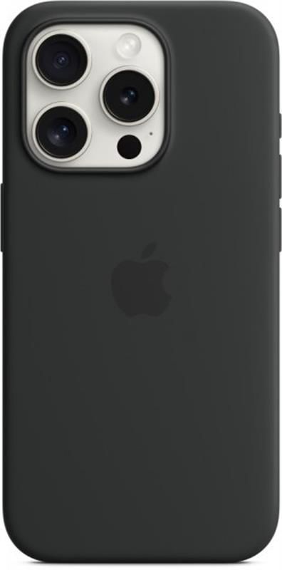 Чохол-накладка Apple Silicone Case with MagSafe для Apple iPhone 15 Pro Black (MT1A3)