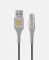 Кабель Luxe Cube Armored USB-USB-C, 1м сірий (8886668688949)