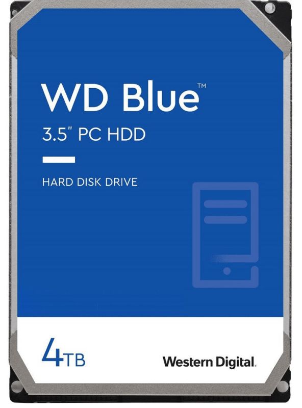 Накопичувач HDD SATA 4.0TB WD Blue 5400rpm 256MB (WD40EZAX)