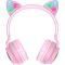 Bluetooth-гарнітура Hoco W27 Cat Ear Pink (W27P)
