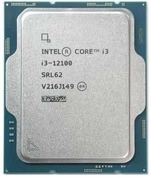 Процесор Intel Core i3 12100 3.3GHz (12MB, Alder Lake, 60W, S1700) Tray (CM8071504651012)