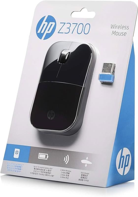 Мишка бездротова HP Z3700 Black (V0L79AA)