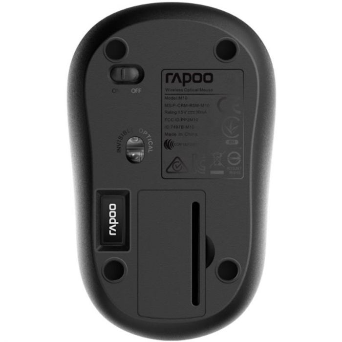 Миша бездротова Rapoo M10 Plus Wireless Black