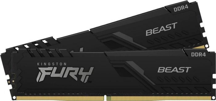 Модуль пам`ятi DDR4 2x8GB/3600 Kingston Fury Beast Black (KF436C17BBK2/16)