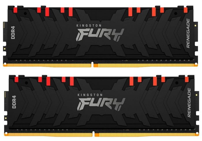 Модуль пам`яті DDR4 2x8GB/3600 Kingston Fury Renegade RGB (KF436C16RBAK2/16)