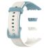 Силіконовий ремінець BeCover для Oppo Band 2 Blue-White (709475)