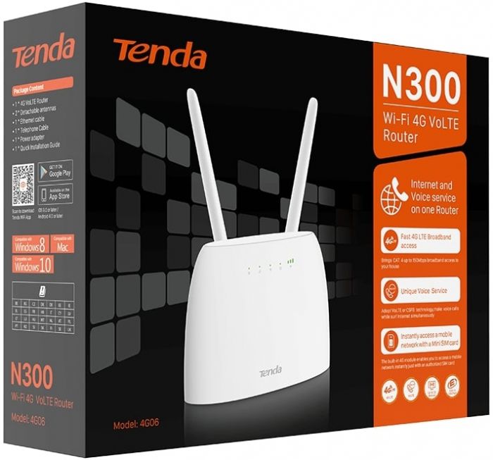 Бездротовий маршрутизатор Tenda 4G06