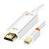Адаптер Сabletime mini DisplayPort - HDMI (M/M), 0.2 м, White (CP27B)