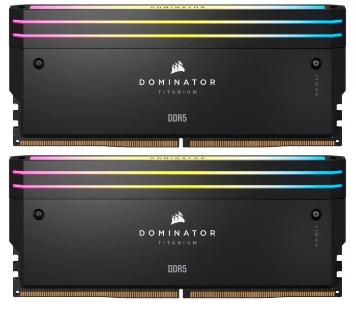 Модуль пам`ятi DDR5 2x16GB/6000 Corsair Dominator Titanium RGB (CMP32GX5M2B6000C30)