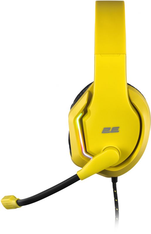 Гарнітура 2E Gaming HG315 RGB USB 7.1 Yellow (2E-HG315YW-7.1)