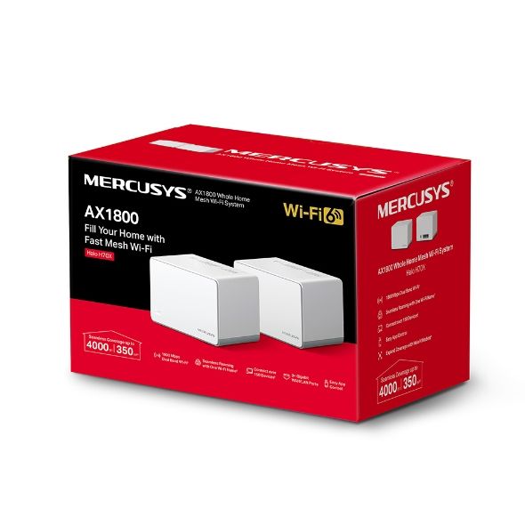 WiFi Mesh-система Mercusys Halo H70X 2-pack