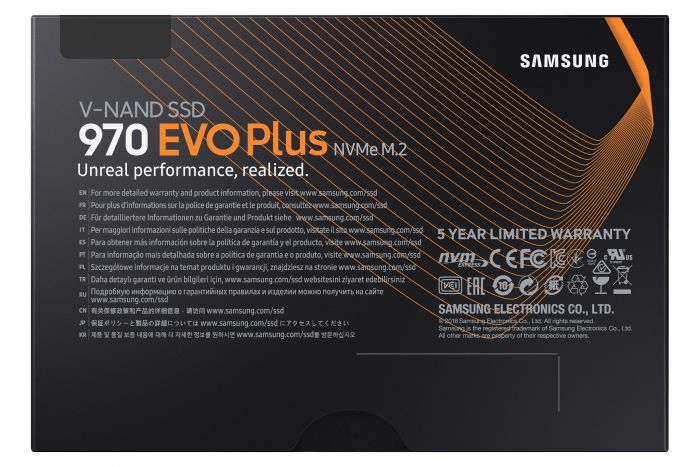 Накопичувач SSD  250GB Samsung 970 EVO Plus M.2 PCIe 3.0 x4 V-NAND MLC (MZ-V7S250BW)