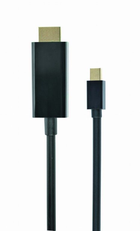 Кабель Cablexpert mini Displayport - HDMI V 1.2 (М/М), 1.8 м, чорний (CC-mDP-HDMI-6) пакет